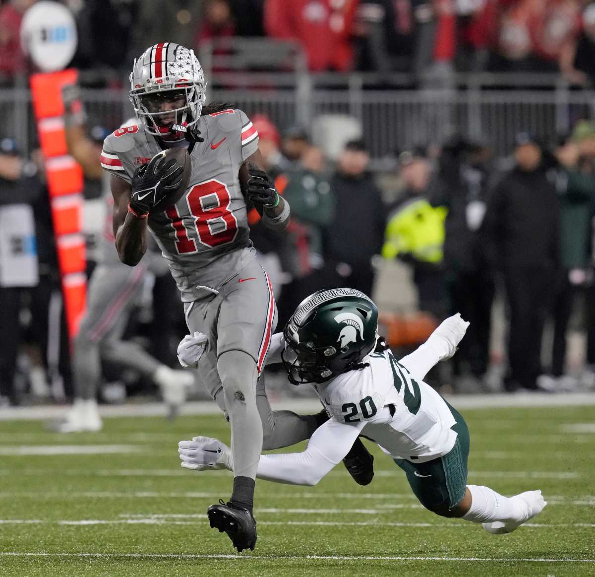 Marvin Harrison Jr. Ohio State 2023 USATSI_21881459
